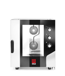 Konvektomat-parový Millennial Smart Gastro, 7x GN 1/1 - elektromechanicky ovládaný, elektrický, Tecnoeka, 400V/15400W, 730x855x(H)850mm