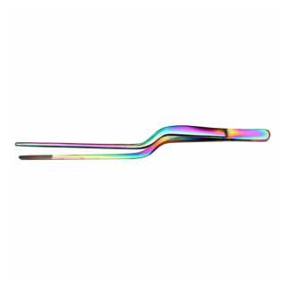 100% Chef | Pinzeta kuchařská lomená, titanová, délka 200 mm