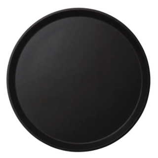 Camtread podnos protiskluzový kulatý pr. 40,5 cm, černá