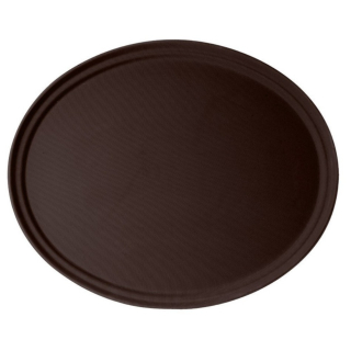 Camtread podnos protiskluzový oválný 56 × 68,5 cm, hnědá