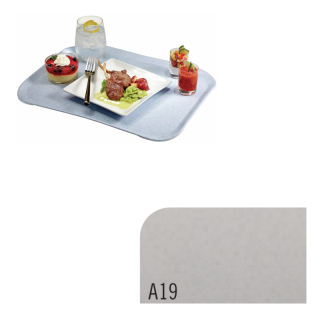 CAMBRO | Versa podnos jídelní, velikost 33 × 43 cm, šedá (A19)