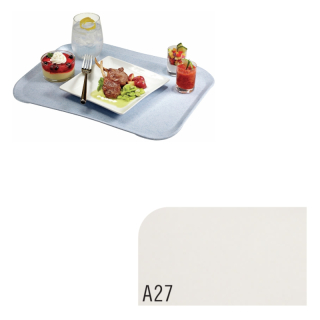 CAMBRO | Versa podnos jídelní, velikost 33 × 43 cm, světle šedá (A27)