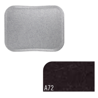 CAMBRO | Versa podnos jídelní, velikost 36 × 46 cm, černá (A72)