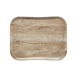 CAMBRO | podnos Wood, velikost 33 × 43 cm, světlý dub