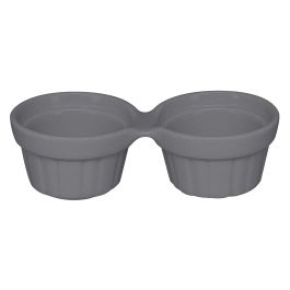 RAK Chef's Fusion ramekin dvojitý 13 cm, šedý | RAK-CFDR02GY