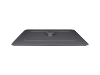 RAK Chef's Fusion poklice pro obdélný pekáč 32,5 × 22 cm, šedá | RAK-CFRT32GYLD