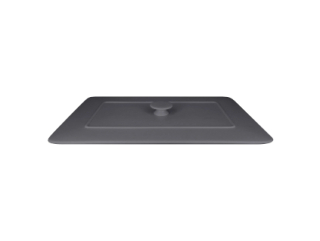 RAK Chef's Fusion poklice pro obdélný pekáč 39,5 × 24,5 cm, šedá | RAK-CFRT39GYLD