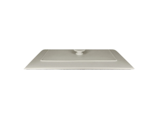 RAK Chef's Fusion poklice pro obdélný pekáč 39,5 × 24,5 cm, bílá | RAK-CFRT39WHLD
