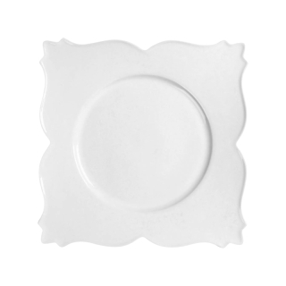 RAK White Gold talíř čtvercový 34 × 34 cm – King | RAK-GDSP34