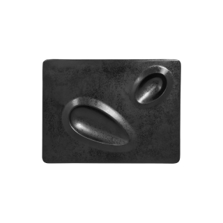 RAK Talíř obdélný, 2 zóny 32 × 24 cm | RAK-KRCRRP2IN2