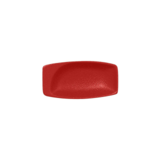 RAK Talíř obdélný 11 × 5,5 cm, světle červená | RAK-NFMZMR11BR