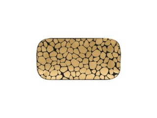 RAK Pebbles talíř obdélný 22 × 11 cm | RAK-PBAURPM22