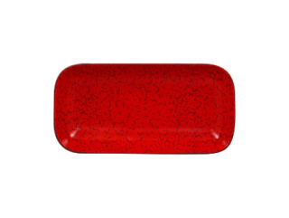 RAK Ruby miska obdélníková 33 × 11 cm – červená | RAK-RBAURBN33