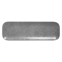RAK Shale talíř obdélníkový 33 × 11 cm – šedá | RAK-SHAURPN33