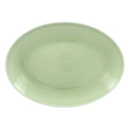 RAK Vintage talíř oválný 26 × 19 cm – zelená | RAK-VNNNOP26GR