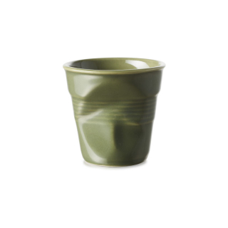 REVOL l Froissés pohárek 80 ml, khaki