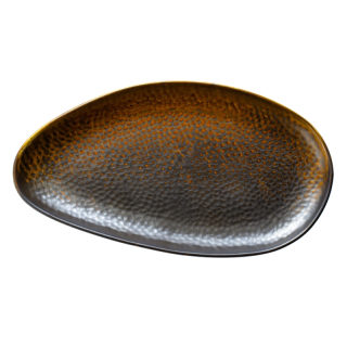 VERLO | talíř Fire, mělký oválný 33 × 18 cm