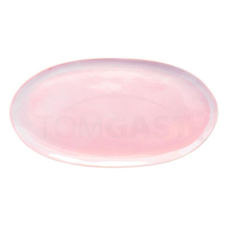 VERLO | talíř ETER oválný 43 × 22,5 cm, růžový