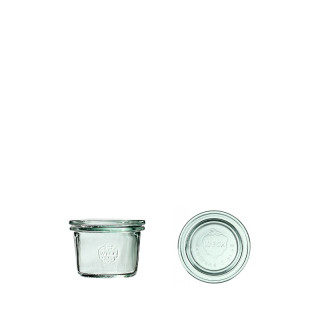 Sklenice WECK Mini Sturz 80 ml s víčkem 12 ks