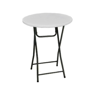 VERLO | Rautový stůl kulatý Coctail, průměr 80 cm