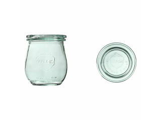 Sklenice WECK Tulip 220 ml s víčkem 12 ks
