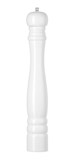 Dřevěný mlýnek na sůl, HENDI, Bílá, ø65x(H)415mm