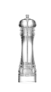 Akrylový mlýnek na sůl, HENDI, Průhledná, ø60x(H)215mm