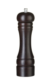 Dřevěný mlýnek na pepř, HENDI, Tmavé dřevo, ø57x(H)215mm
