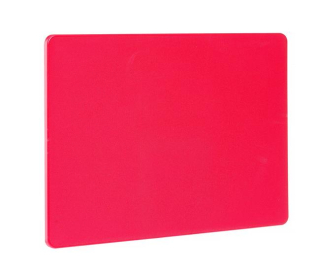 Krájecí deska HACCP GN1/1, HENDI, GN 1/1, Červená, 530x325x(H)10mm