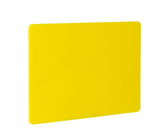 Krájecí deska HACCP GN1/1, HENDI, GN 1/1, Žlutá, 530x325x(H)10mm