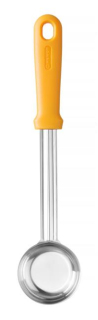 Naběračka na omáčku na pizzu heavy-duty, HENDI, 0,09L, Oranžový, 330x72x(H)27mm