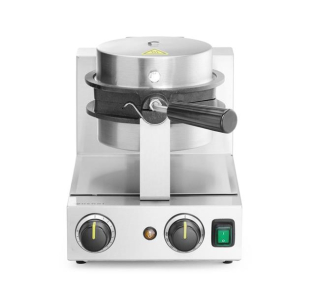 HENDI | Vaflovač Rotační Bubble Waffle, 220-240V/1500W, 255x560x(H)318mm