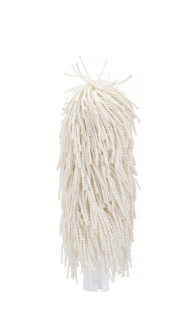 Kartáče pro leštičku skla - 2 ks, HENDI, Střední, Bílá, 205x55mm