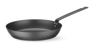 HENDI – pánev z uhlíkové oceli Ø 264 mm, vhodná na indukci