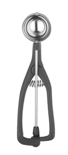 Naběračka na zmrzlinu pro leváky, Stöckel, 1/30, Černá, ⌀49x(H)mm