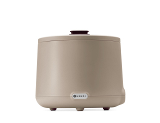 HENDI | elektrický ohřívač polévky, UNIQ, objem 8L, Béžová barva, 220-240V/500W, ⌀365x(H)325mm