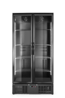 Dvoudveřová chladnička do baru, Arktic, 384L, Černá, 220-240V/365W, 900x530x(H)1820mm