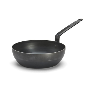 De Buyer | Ocelová pánev BLUE CARBON pr. 28 cm na soté