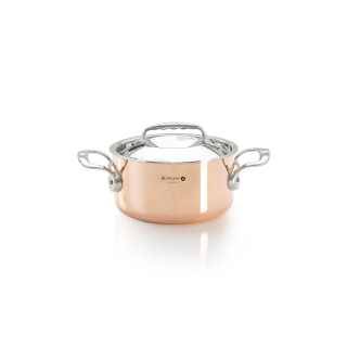 De Buyer | Prima Matera hrnec měděný 1,8 l, pr. 16 cm, výška 8,8 cm