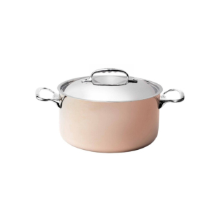 De Buyer | Prima Matera hrnec měděný 5,4 l, pr. 24 cm, výška 13 cm