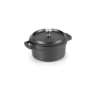 LACOR | Hrnec Mini kulatý, pr. 10 cm, černý