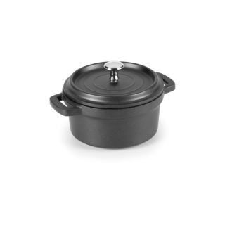 LACOR | Hrnec Mini kulatý, pr. 10 cm, černý
