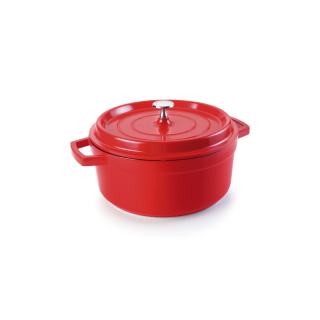 LACOR | Hrnec kulatý, pr. 16 cm, červený