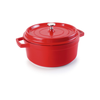 LACOR | Hrnec kulatý, pr. 24 cm, červený