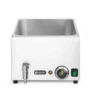 Ranger Bain-marie s vypouštěcím kohoutkem, HENDI, Kitchen Line, GN 1/1, 230V/1000W, 576x334x(H)241mm