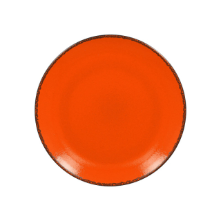 RAK Fire talíř mělký coupe pr. 24 cm, oranžový | RAK-FRNNPR24OR