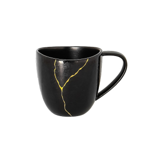 RAK Kintzoo šálek na espresso 9 cl, černý | RAK-KZSWCU10G2