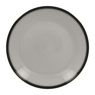RAK Lea talíř mělký coupe pr. 31 cm, šedý | RAK-LENNPR31GY