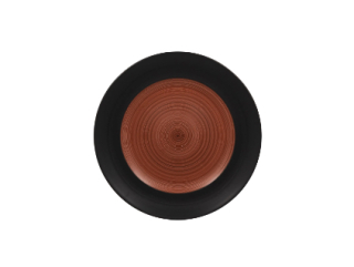 RAK Trinidad talíř mělký pr. 24 cm, hnědý | RAK-TRCLFP24BW