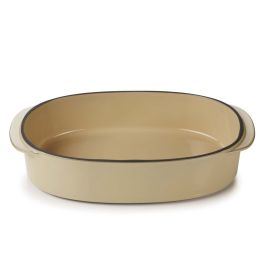 Caractere zapékací mísa, oválná 26 × 18,5 cm, muškátový oříšek